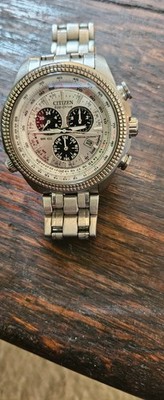Men's SOLAR ALARM CHRONOGRAPH Watch CITIZEN Eco-Drive E820-S063370
