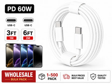 USB-C to Type C Cable Fast Charger Charging Cord For iPhone 16 17 15 Pro MAX LOT