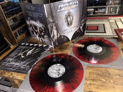 Armored Saint-Symbol Of Salvation:Live(Black/Red Splatter)2x Vinyl Gatefold