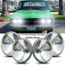 Newest For Datsun 510 620 710 810 4x 5.75 Inch Round Headlights H4 H5001 Newest For Datsun 510 620 710 810 4x 5.75 Inch Round Headlights H4 H5001