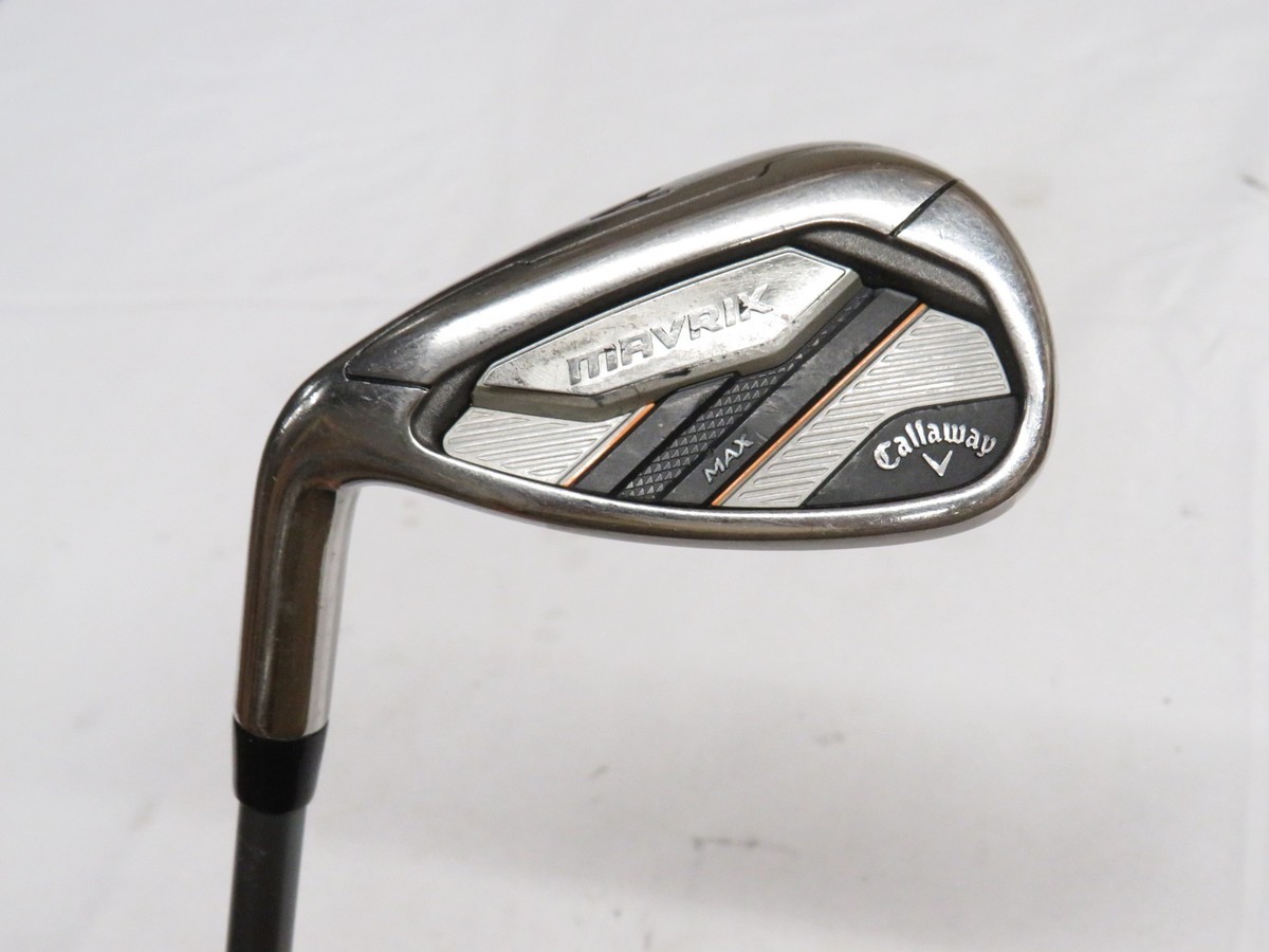 Used LH Callaway Mavrik Max AW Gap Wedge Catalyst 55 5.0 Senior