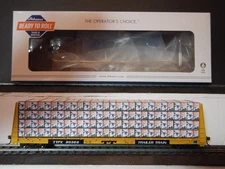 Athearn HO Scale Bulkhead Flat Car and Solid Wood Bundle TTPX/Great Lakes