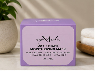 SpaScriptions Day & Night Moisturizing Face Mask 1.77 oz Shea Butter Collagen