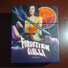 Forgotten Gialli: Volume 7  Vinegar Syndrome 3 Blu-ray Box Set Brand New OOP
