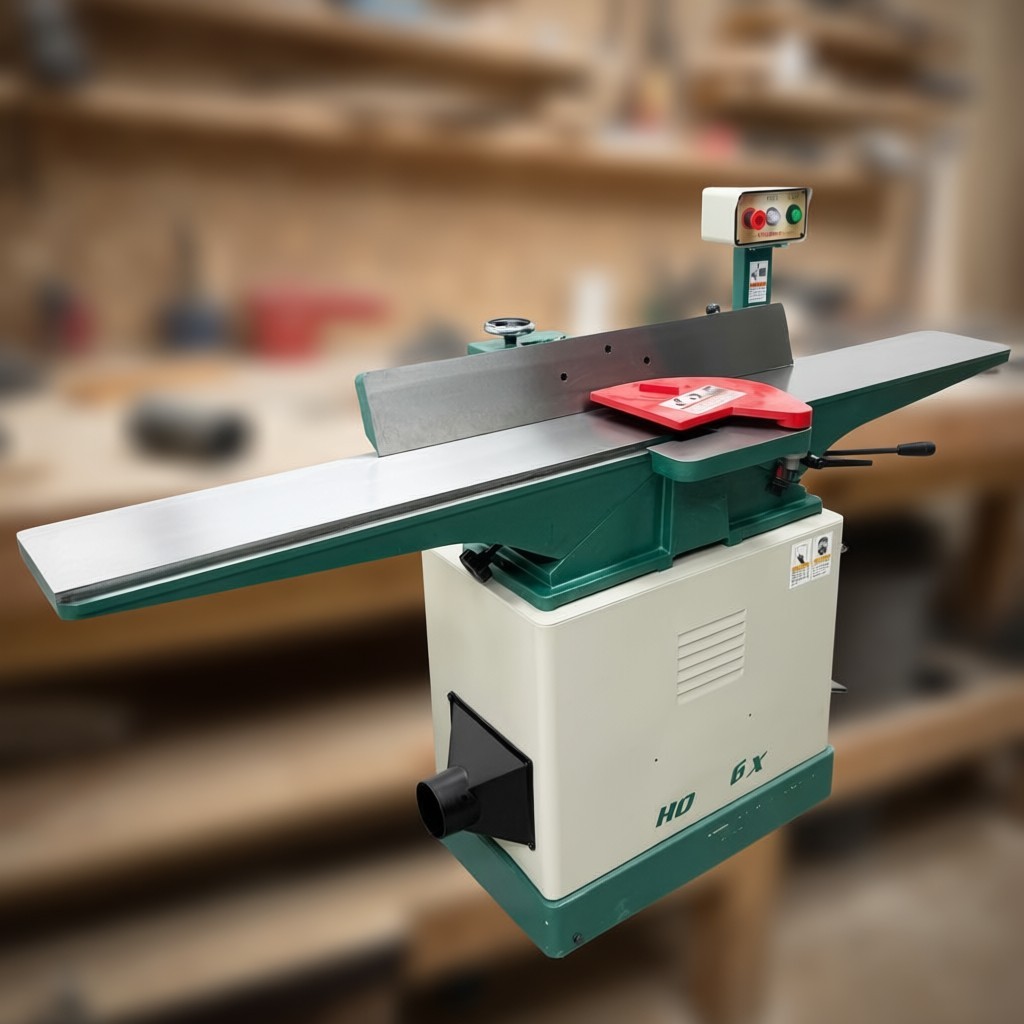 Heavy-Duty Woodworking Jointer Planer Box Type Bench Smoothing Carpenter 220V