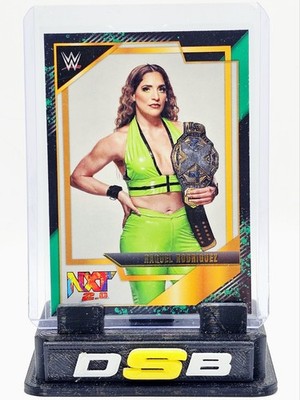 Raquel Rodriguez 2022 Panini NXT 2.0 WWE - NXT Gold Champions #2 Green Parallel