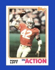 1982 Topps Set-Break #487 Ronnie Lott Ia NR-MINT *GMCARDS*