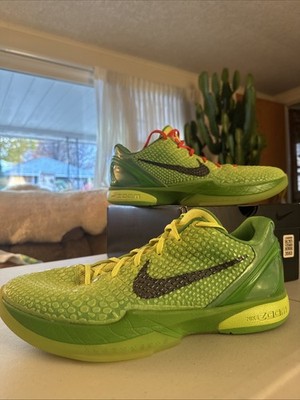 Kobe 6 Protro Grinch Size 14