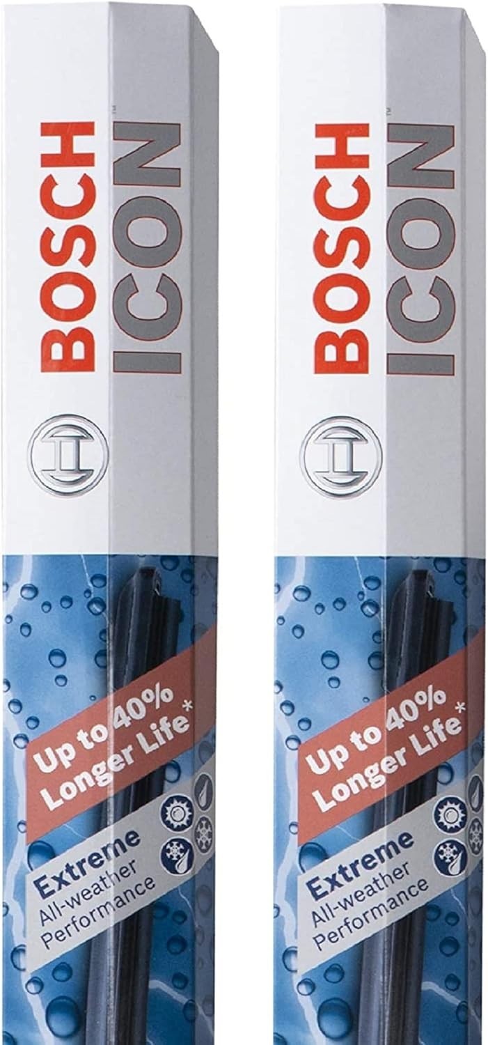 BOSCH 22A20A ICON Beam Wiper Blades Set of 2 for Driver and Passenger Side-image