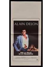 Poster for the Skin of a Police Officer Alain Delon Parillaud Auclair B269