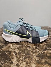 Nike Zoom GP Challenge Pro Tennis Shoes Turquoise Navy FJ7767-401 Men Size 8.5