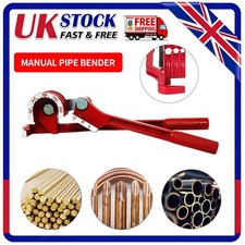 Mini Pipe Bender 3-in-1, 6mm/8mm/10mm, Copper Brass Aluminium Tube Bending Tool.