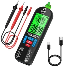 BSIDE Smart Digital Multimeter Tester Rechargeable Electrical Voltmeter Capac...