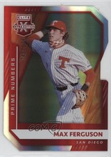 2021 Panini Elite Extra Edition Prime Numbers C Die-Cut /176 Max Ferguson 0m0