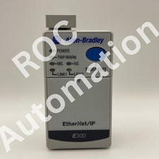 Surplus Pre-owned Allen-Bradley 193-ECM-ETR Ser A E300 EtherNet/IP Comm Module