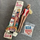 Vintage 1975 Gold Medal Barbie 7233 Complete w/ Medal/Patch - Damaged Box - READ