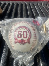 2011 Angels 50th Anniversary Rawlings Baseball Mike Trout Rookie Year LA 1961 CA