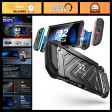 Nintendo Switch 2 Case - Military-Grade Protection, Dockable Cover, Joy-Con Frie