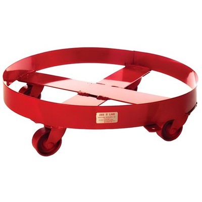 Zeeline 140-S Dolly Band Type for 55 Gallon Drum, Steel Casters, 23'' Max Dia.