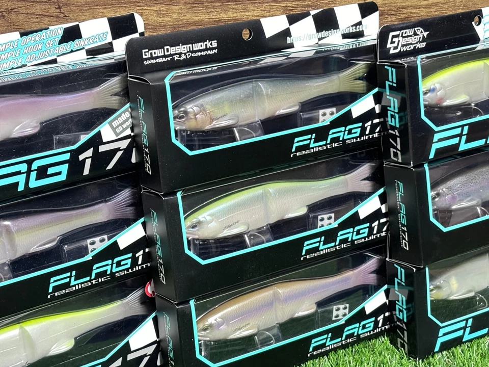 Grow Design Works Flag 170, Spare Lip Please choose a item fishing lures F/S - Image 2 of 4