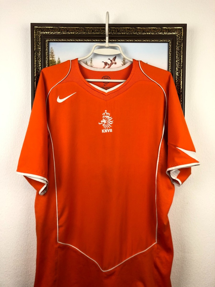 Netherlands Home football shirt 2004 Soccer Nike Jersey Mens