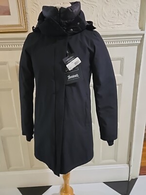 NWT Black Herno Laminar Gore-Tex Coat with Removable Down Bib