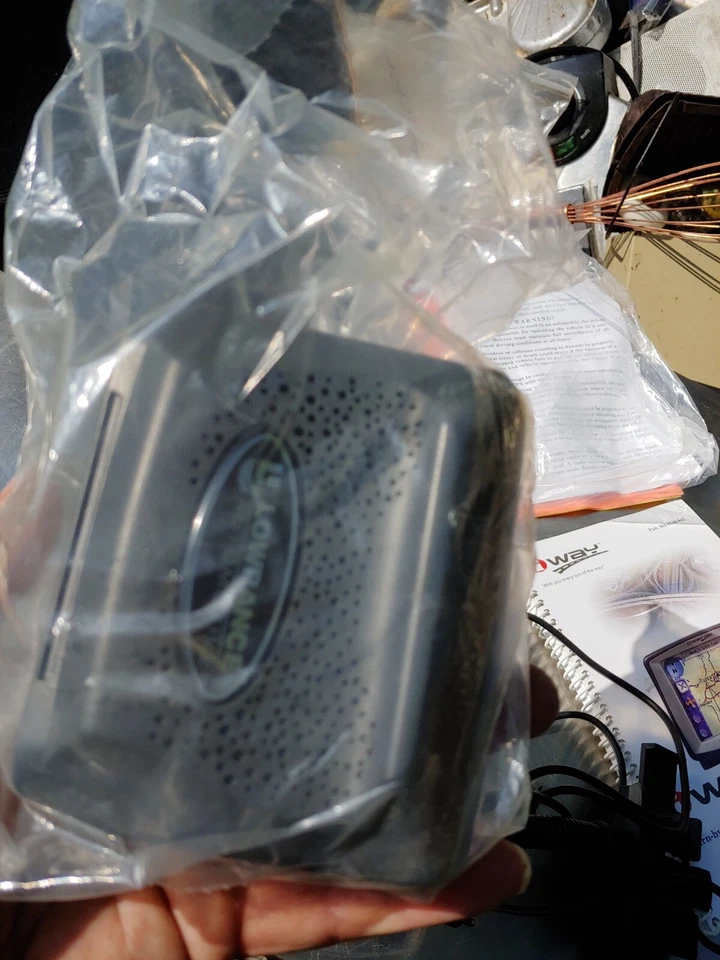 Lowrance iWay 350c Automotive GPS Navigation Unit 3.5" Used.  - Image 2 of 3