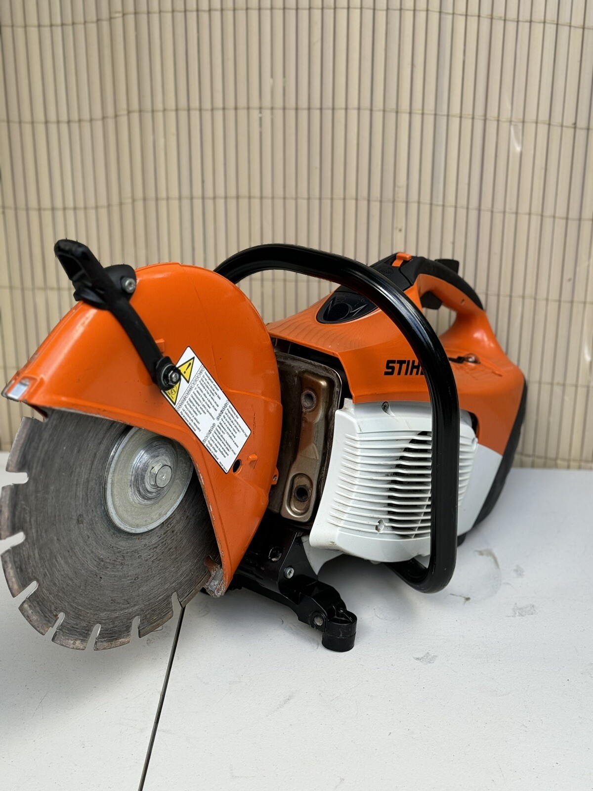 Stihl TS410 Petrol Disk Cutter Diamond Blade included 2023 eBay