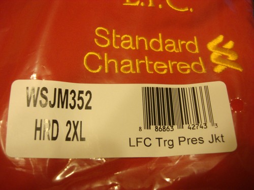 Liverpool FC Warrior Presentation Training Press Jacket RED LFC - Rare! 2XL 2XL - Bild 10 von 10