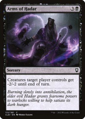 4x Arms of Hadar - NM - Battle for Baldur's Gate - SPARROW MAGIC mtg
