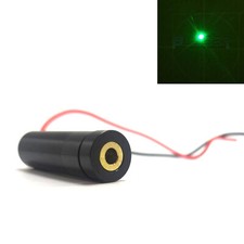 1pc 515nm 520nm 5mw 5V green dot Constant power laser positioning module 12 40mm
