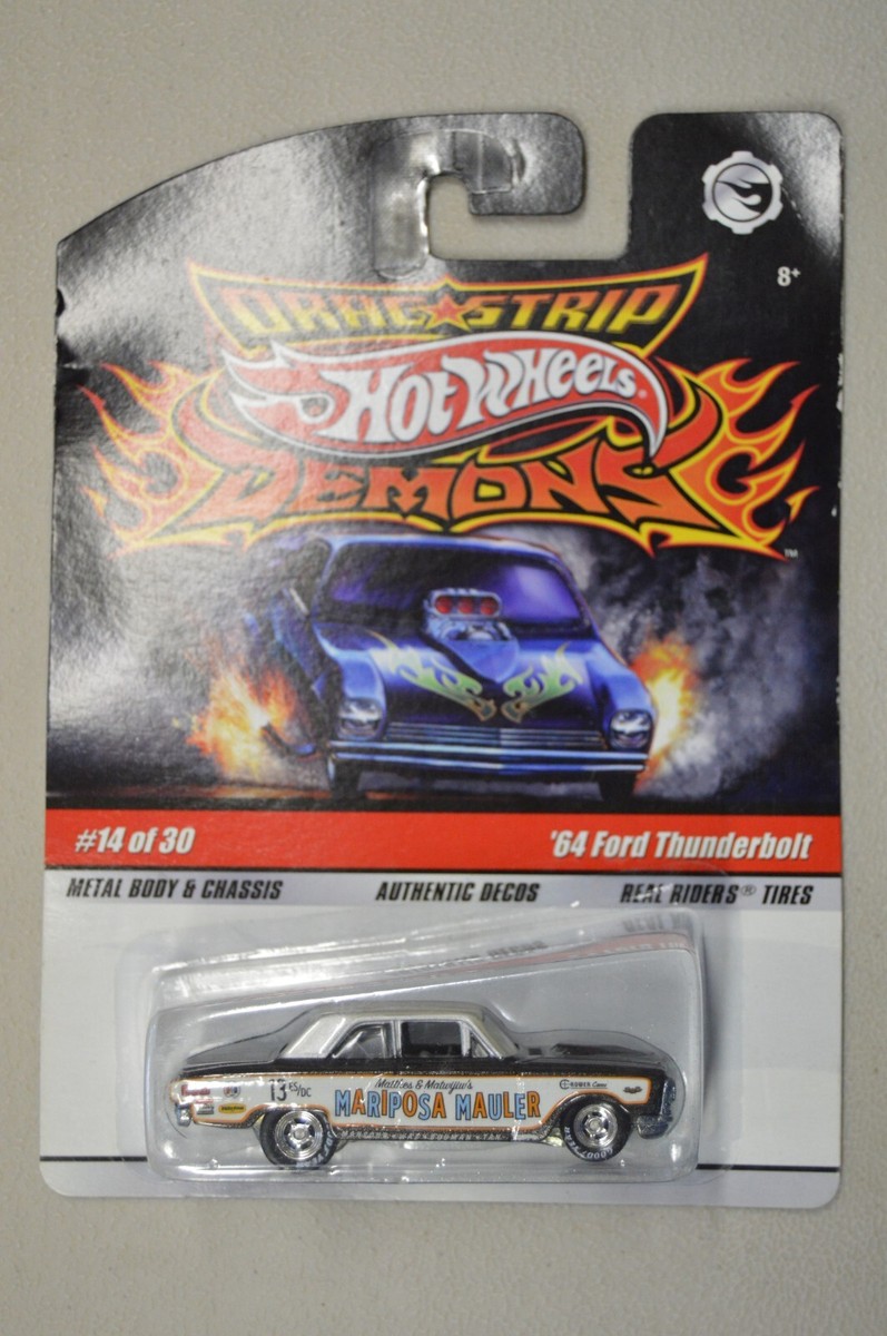 Hot Wheels Drag Strip Demons '64 Ford Thunderbolt Mariposa