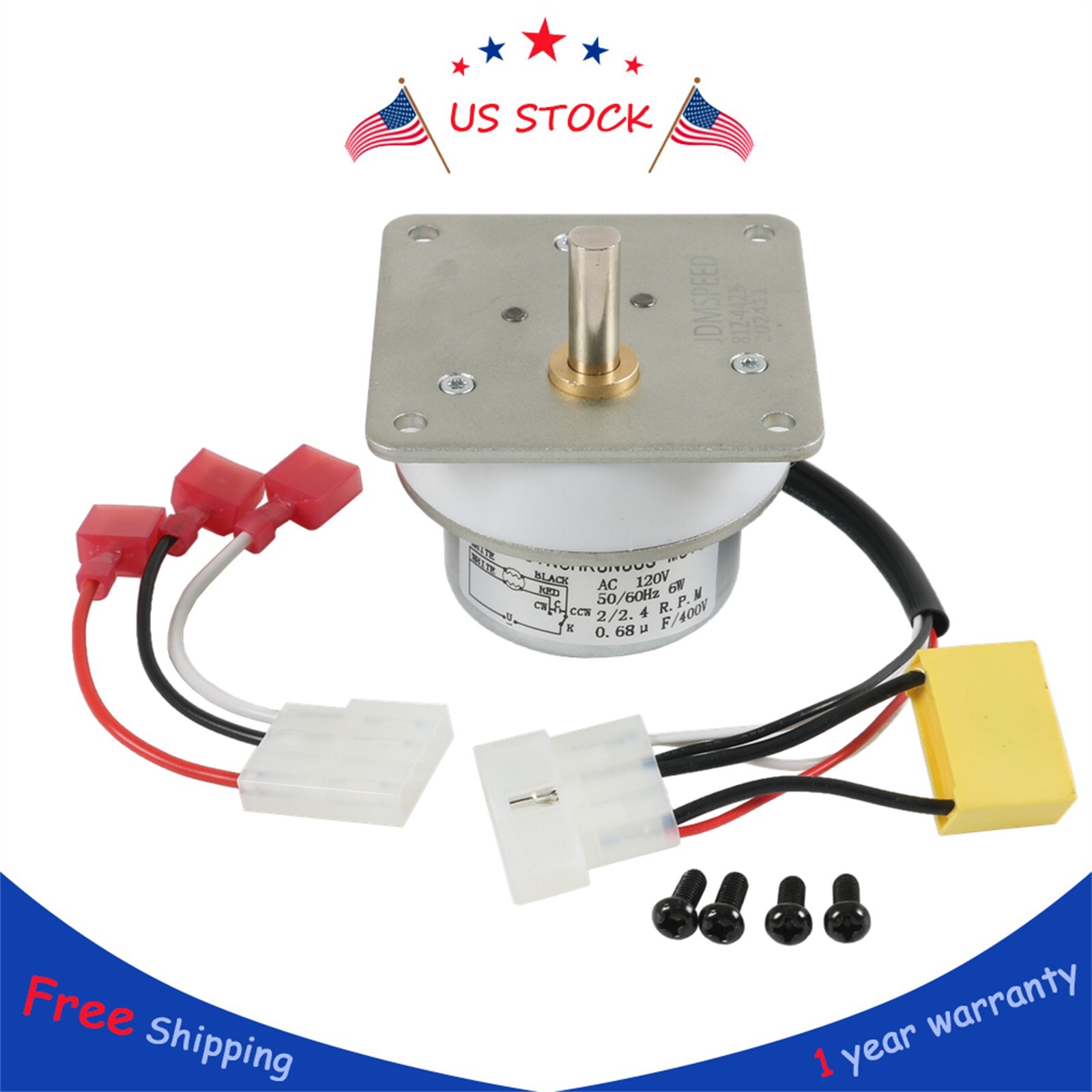 Quadrafire & Heatilator Pellet Stove Auger Feed Motor 2.4 RP