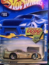 Hot Wheels Dodge Viper GST-R Gold Diecast Sealed USED NM Condition