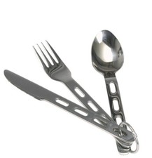 Stainless steel cutlery set 3 pcs Eating utensils Knife fork spoon flatware