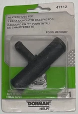 47112 Genuine Dorman/Help Heater Hose Tee Connector 3/4X3/8X3/4 OEM - New