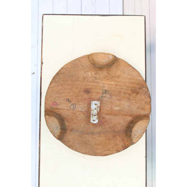 Wooden Chakla Belan set Vintage Style Simple Kitchen Ware Indien Roti Making set - Image 4 of 4