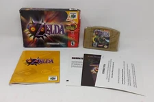 The Legend of Zelda Majora’s Mask Gold Holo 2000 N64 Nintendo 64 Complete In Box