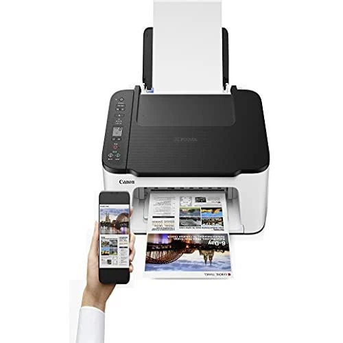 Canon PIXMA TS Series Wireless All-in-One Color Inkjet Printer - Print, Scan, Co - Image 4 of 4