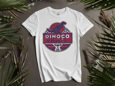 Disney Pixar Cars Dinoco Motor Oil T-shirt T shirt Men Women