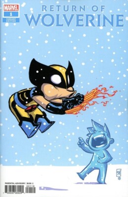 RETURN OF WOLVERINE #1 (2018) YOUNG VAR VF/NM MARVEL