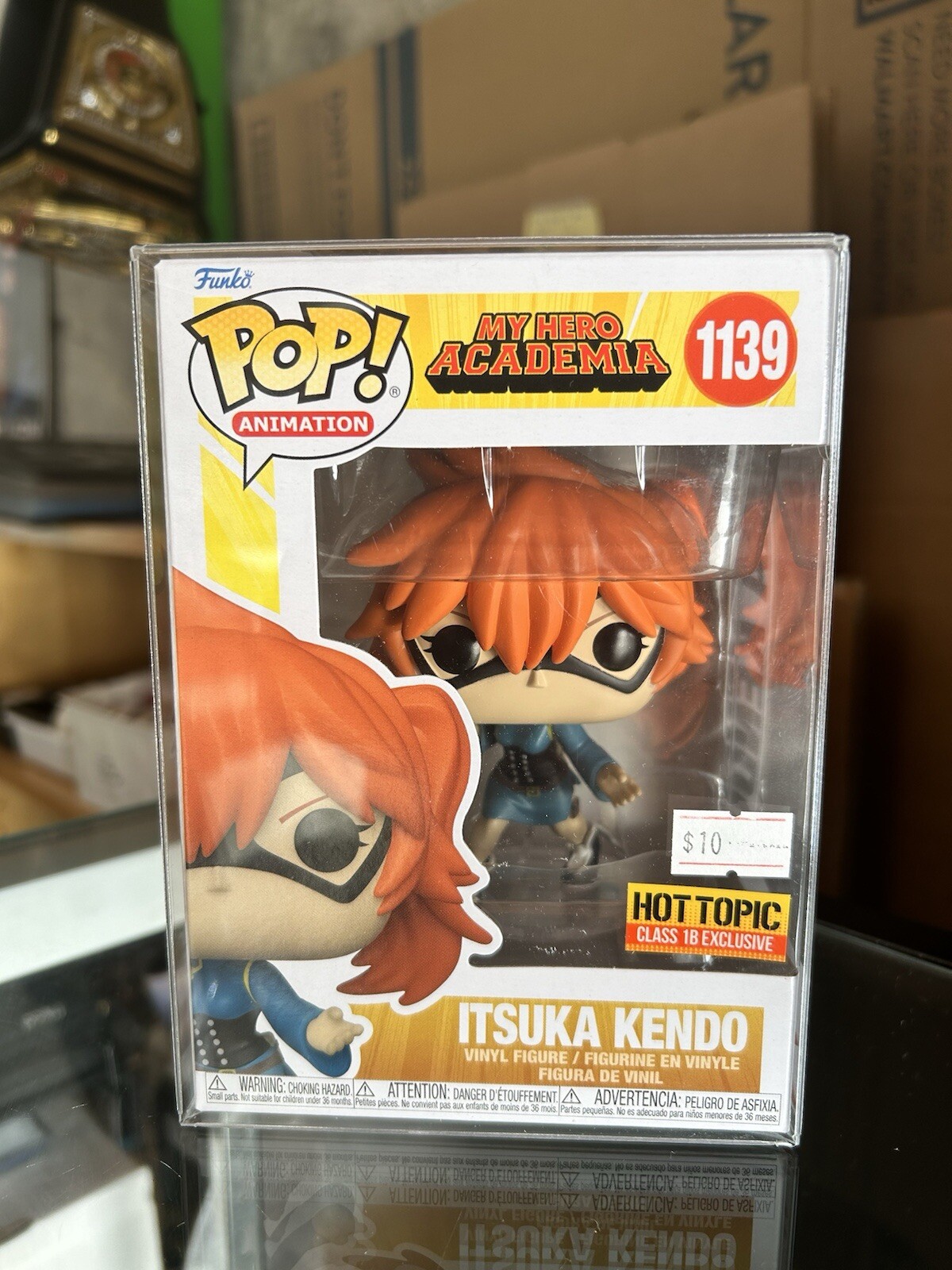 Itsuka Kendo #1139 My Hero Academia Funko Pop Hot Topic Class 1B Exclusive
