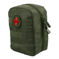 Molle Tactical Medical Pouch Emergency Utility First Aid Bag W/ Patch Olive Drab Molle Tactical Medical Pouch Emergency Utility First Aid Bag W/ Patch Olive Drab