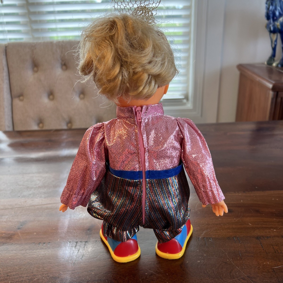 Vintage 1986 Rock 'N Dancer 12” Doll WORKS! Hip Yiok