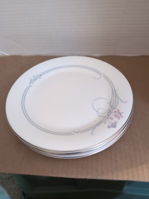 6 Royal Doulton Allegro  Plates Salad *Bone China 7'' England