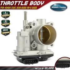 Throttle Body for Honda Civic 2016-2023 HR-V 2023 L4 2.0L w/ 6-Blade 164005BAA01
