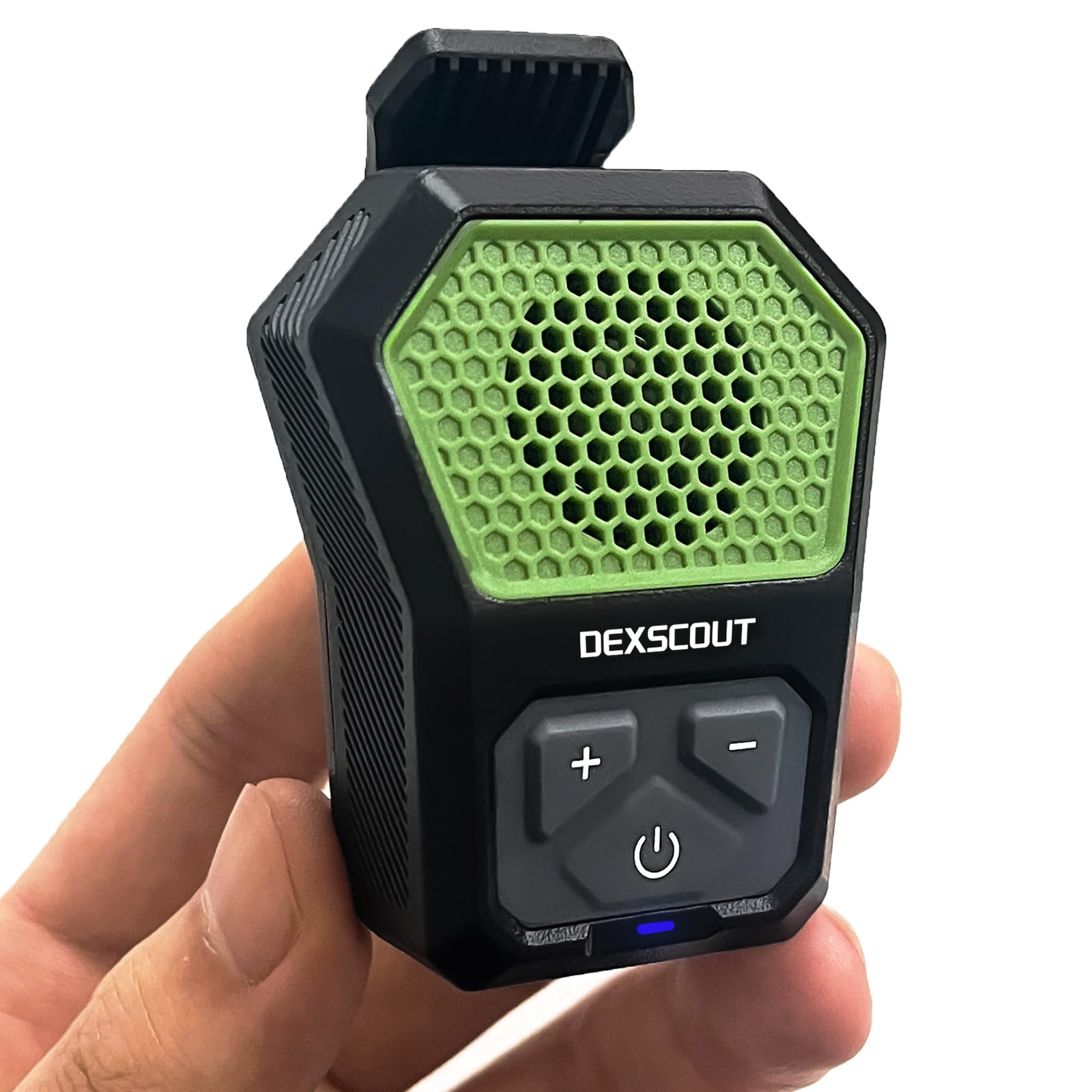 Clip-On Bluetooth Speaker: Portable, Water-Resistant Mini Wireless Player for Wearable Convenience