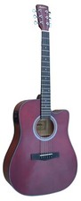Electro-Acoustic Guitar Red Spruce Top Agathis Body with EQ (Canadian Brand)