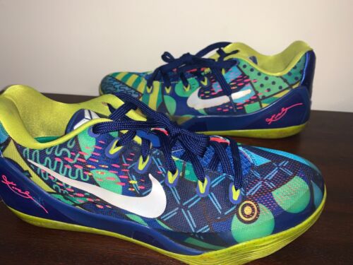 Zapatos de baloncesto Nike Kobe IX (9) EM “Brasil” talla 7,5 646701-413 raros - Imagen 2 de 9