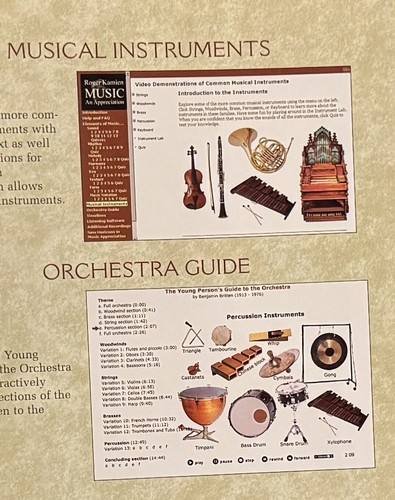 Music: An Appreciation W/ Multimedia Companion 4.5 CD-ROM by Kamien, Roger, Comp - Bild 12 von 16